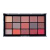 mua professional 15 shade eyeshadow palette fire vixen